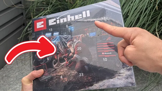 Einhell 48-tlg. Werkzeug-Adventskalender 2026
