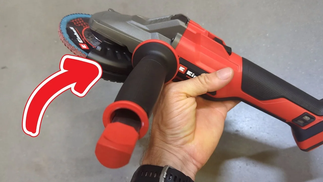 Video: Einhell Professional TP-AG 18/125 F Li BL