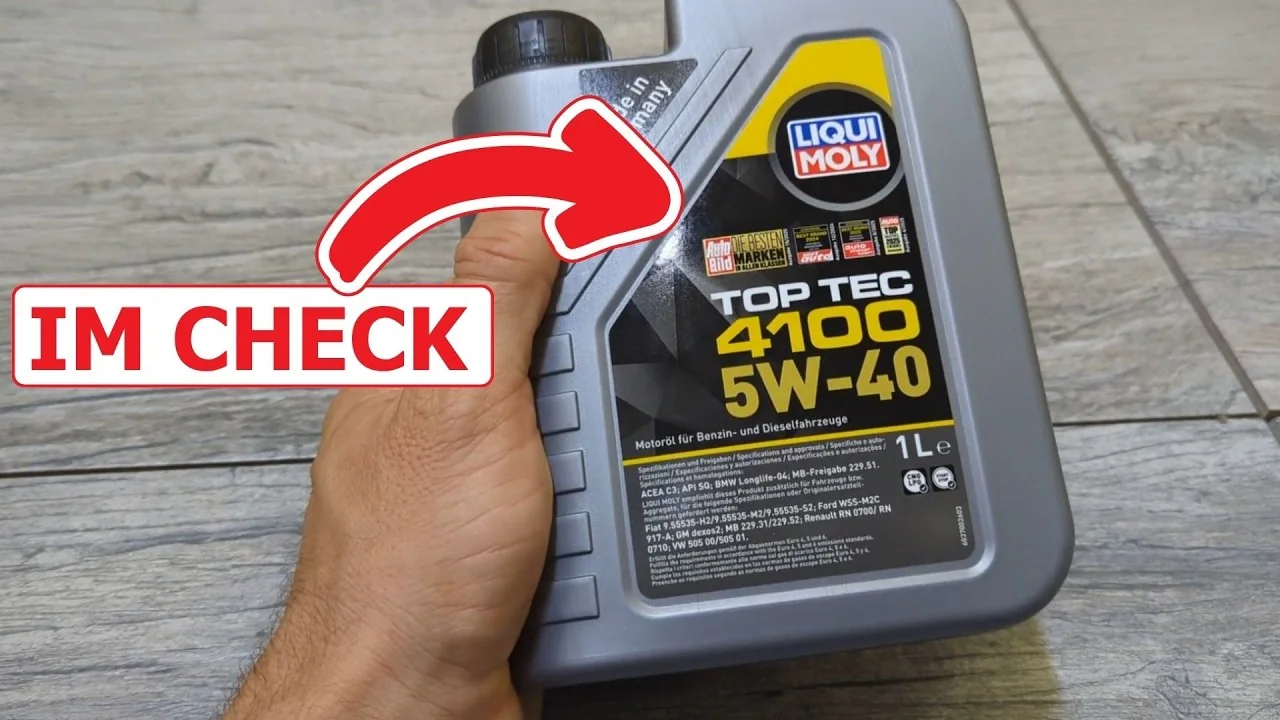 Video: LIQUI MOLY Top Tec 4100 5W-40